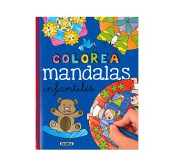 Cuaderno de colorear susaeta mandalas infantiles 96 paginas 21,4x27,8 cm