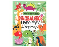 Cuaderno de colorear susaeta dinosaurios 192 paginas 21x28 cm