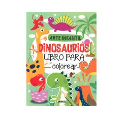 Cuaderno de colorear susaeta dinosaurios 192 paginas 21x28 cm