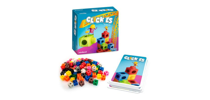 Juego didactico miniland clickies