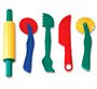 Instrumentos de modelar miniland para pasta blanda 22 cm set de 5 piezas