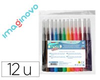 Rotulador para aerografo infantil imaginovo bolsa de 12 unidades colores surtidos