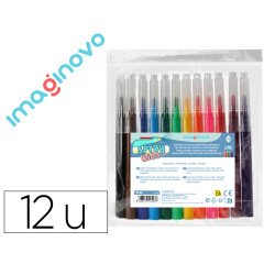Rotulador para aerografo infantil imaginovo bolsa de 12 unidades colores surtidos