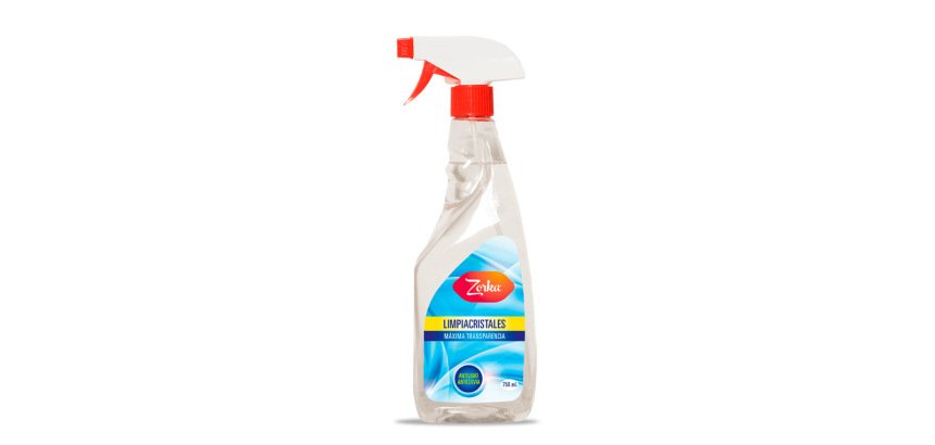 Limpiacristales zorka con pistola pulverizadora 750 ml pulverizador
