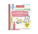Rotulador stabilo fluorescente fino swing cool hl app estuche libro de 4 unidades colores surtidos