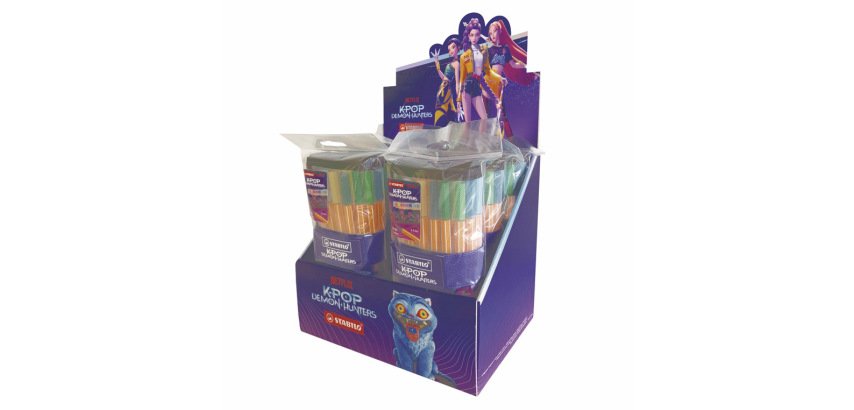 Rotulador stabilo point 88 punta de fibra k-pop estuche rollerset de 25 unidades colores surtidos
