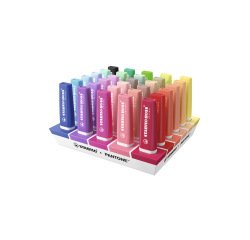 Rotulador stabilo boss fluorescente original pantone expositor sobremesa de 30 unidades colores surtidos