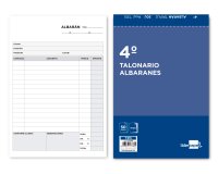 Talonario liderpapel albaran cuarto original y dos copias t315