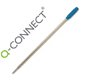 Recambio boligrafo q-connect tipo cross azul