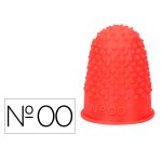 Dedil q-connect goma nº00 18-20 mm diametro caja de 12 unidades color rojo