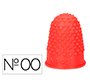 Dedil q-connect goma nº00 18-20 mm diametro caja de 12 unidades color rojo