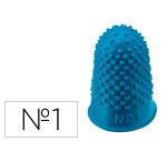 Dedil q-connect goma nº1 20-22 mm diametro caja de 12 unidades color azul