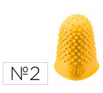 Dedil q-connect goma nº2 22-24 mm diametro caja de 12 unidades color amarillo