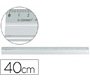 Regla q-connect metalica aluminio 40 cm