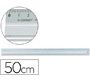 Regla q-connect metalica aluminio 50 cm