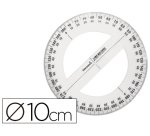 Circulo plastico liderpapel 10 cm