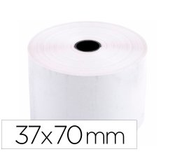 Rollo sumadora q-connect electro 37 mm ancho x 70 mm diametro sin bisfenol a