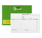 Talonario liderpapel entregas cuarto original y 2 copias t329 apaisado