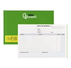 Talonario liderpapel entregas cuarto original y 2 copias t329 apaisado