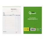 Talonario liderpapel presupuesto cuarto original y copia t230