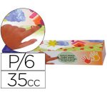 Pintura a dedos jovi 35 cc 5 colores surtidos