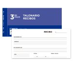 Talonario liderpapel recibos 3/fº original y copia t236 sin matriz