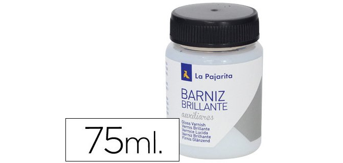 Barniz la pajarita acabado brillante bote de 75 ml