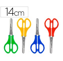Tijera liderpapel ps-52-d con funda 14 cm colores surtidos