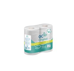 Papel higienico olimpic 2 capas-96,3mm ancho x 17,98m largo paquete de 4 rollos
