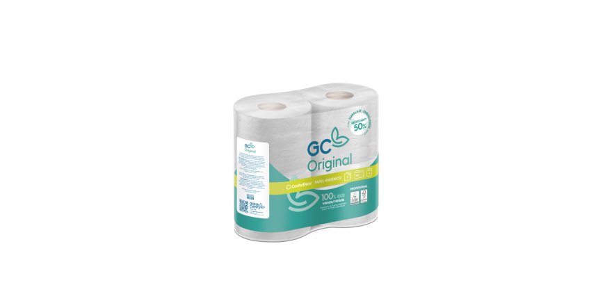 Papel higienico olimpic 2 capas-96,3mm ancho x 17,98m largo paquete de 4 rollos