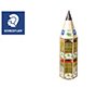 Lapices de grafito staedtler noris 120 expositor giratorio forma lapiz de 48 docenas graduaciones surtidas