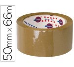 Cinta adhesiva polipropileno 46 micras havana eurocel 66 m x 50 mm