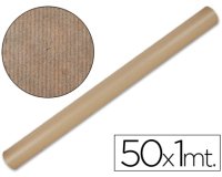 Papel kraft liderpapel marron rollo 50x1 mt