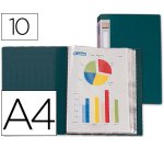 Carpeta liderpapel personaliza fundas polipropileno din a4 lomo personalizable