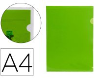 Carpeta liderpapel dossier uñero 44003 polipropileno din a4 verde 20 hojas