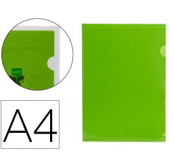 Carpeta liderpapel dossier uñero 44003 polipropileno din a4 verde 20 hojas