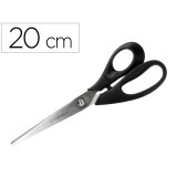 Tijera oficina q-connect inoxidable 8\" 20 cm en blister