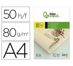 Bloc papel milimetrado liderpapel encolado a4 210x297 mm 50 hojas 80 g