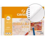 Bloc dibujo basik din a4+ espiral 23 x 32.5 cm 20 hojas microperforado 2 taladros
