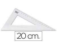 Cartabon liderpapel 20 cm plastico cristal