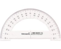 Semicirculo liderpapel 14 cm plastico