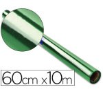 Papel celofan liderpapel rollo verde 0,60 x 10 m
