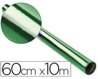 Papel celofan liderpapel rollo verde 0,60 x 10 mt