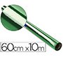 Papel celofan liderpapel rollo verde 0,60 x 10 m