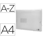 Carpeta liderpapel clasificador fuelle 32114 polipropileno din a4 incolora 13 departamentos
