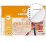 Bloc dibujo basik din a4+ espiral 23 x 32.5 cm 20 hojas microperforado 2 taladros -con recuadro