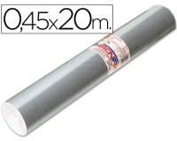 Rollo adhesivo Aironfix especial plata 