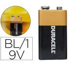 Pila duracell alcalina plus LR61 de 9v blister con 1 unidad