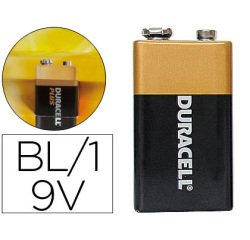 Pila duracell alcalina plus LR61 de 9v blister con 1 unidad