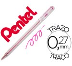 Boligrafo pentel bk-77 p rosa